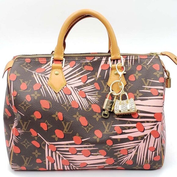 100% Auth Louis Vuitton Lock & Key with unbranded Bagcharm, Keycharm, Keychain - Picture 8 of 8